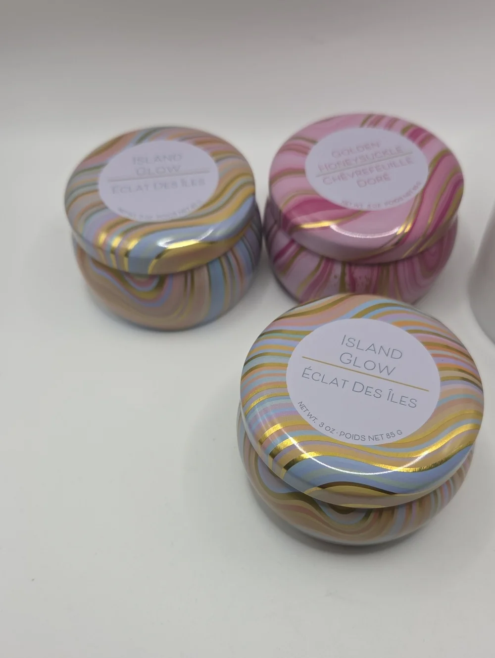 Scented Tin Candle - Multicolor And Soy Candle